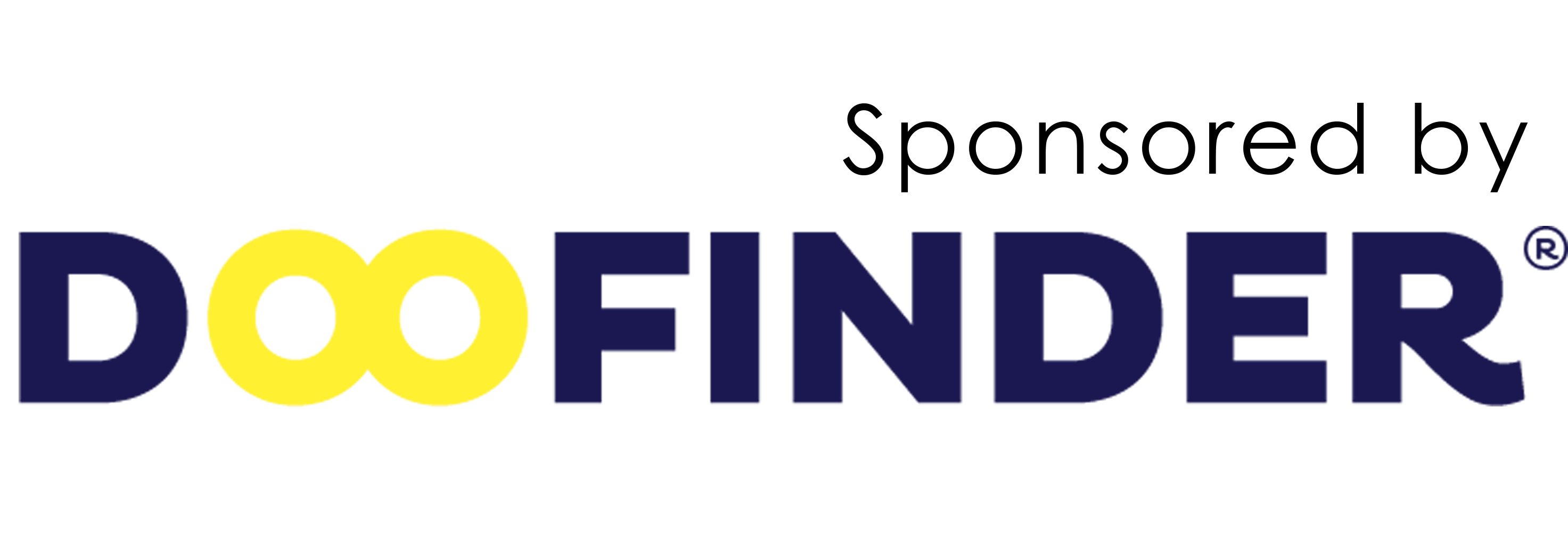 Doofinder Sponsored by Logo en positivo video